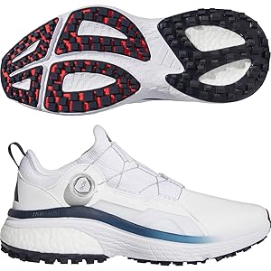 極美品 アディダス ゴルフシューズ ソーラーモーション ボア スパイクレス adidas スニーカー ソーラーモーション ボア「adidas Golf